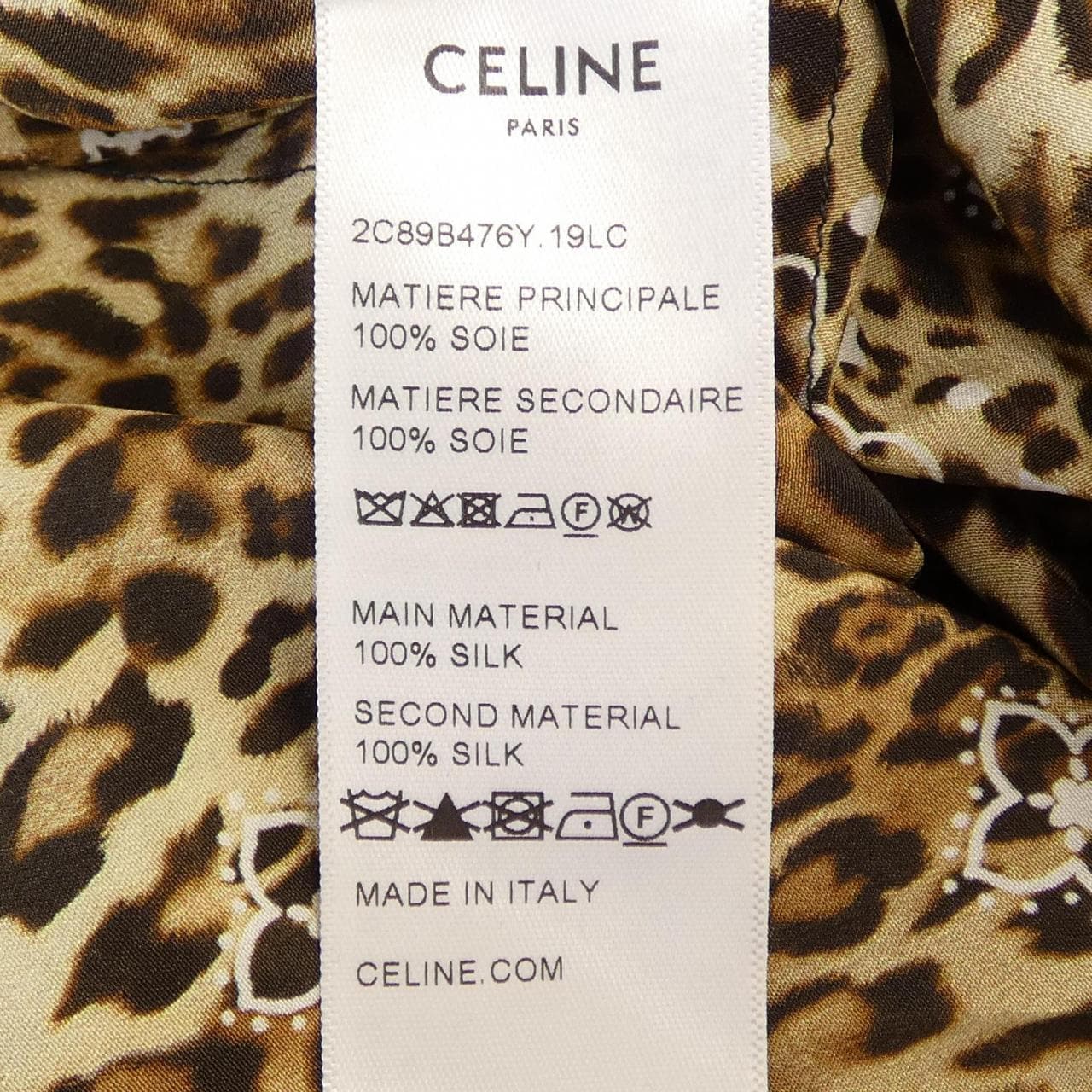 セリーヌ CELINE 2C89B476Y S／Sシャツ