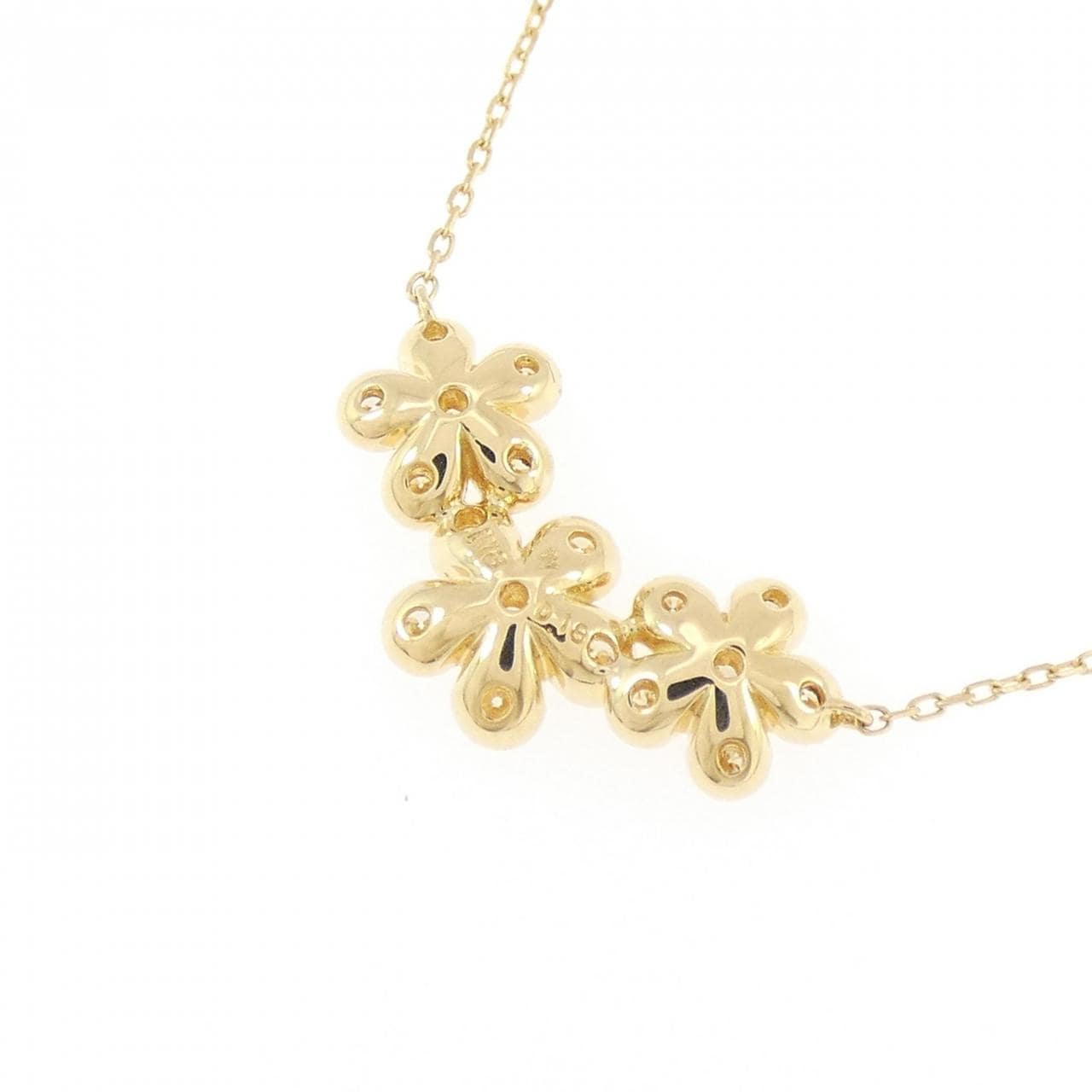 ポンテヴェキオ ダイヤモンド ネックレス 0.18CT