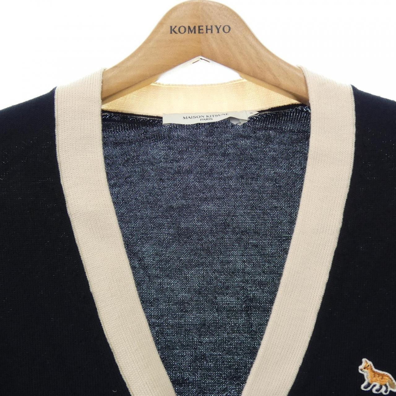 メゾンキツネ MAISON KITSUNE カーディガン