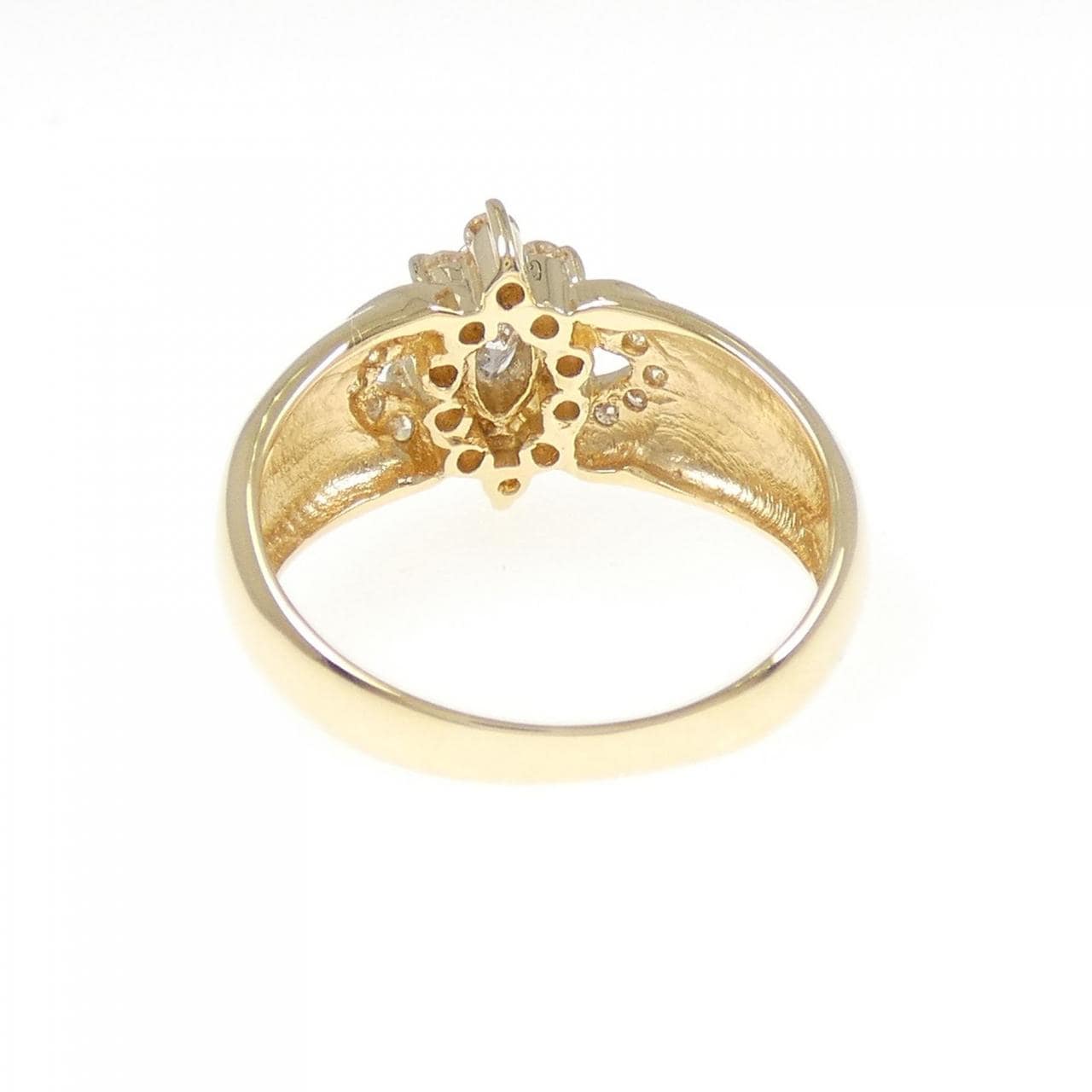 K18YG ダイヤモンド リング 0.12CT