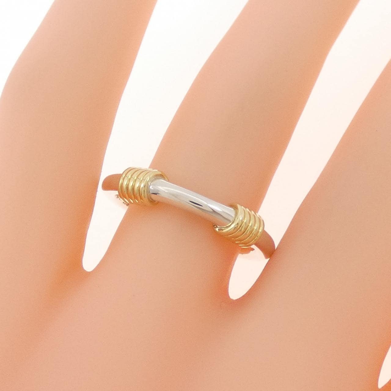 ティファニー 925/750YG リング