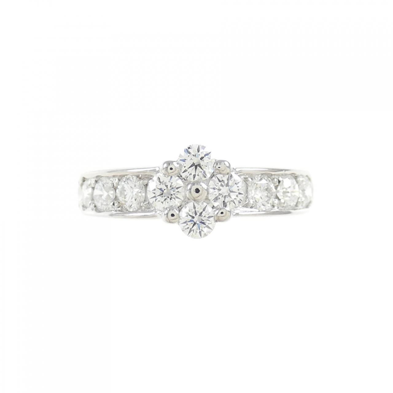 PT フラワー ダイヤモンド リング 0.70CT | www.bonitaexclusive.com