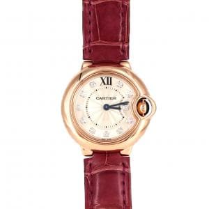 カルティエ バロンブルーSM PG・11P WE902050/WJBB0019 PG・RG クォーツ