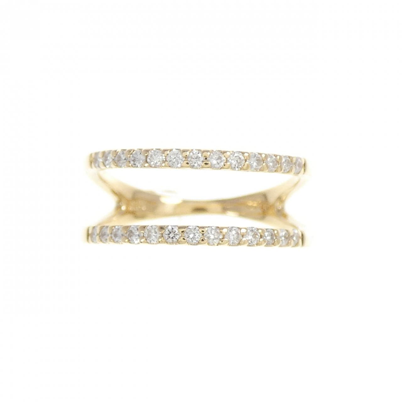 K18YG ダイヤモンド リング 0.16CT