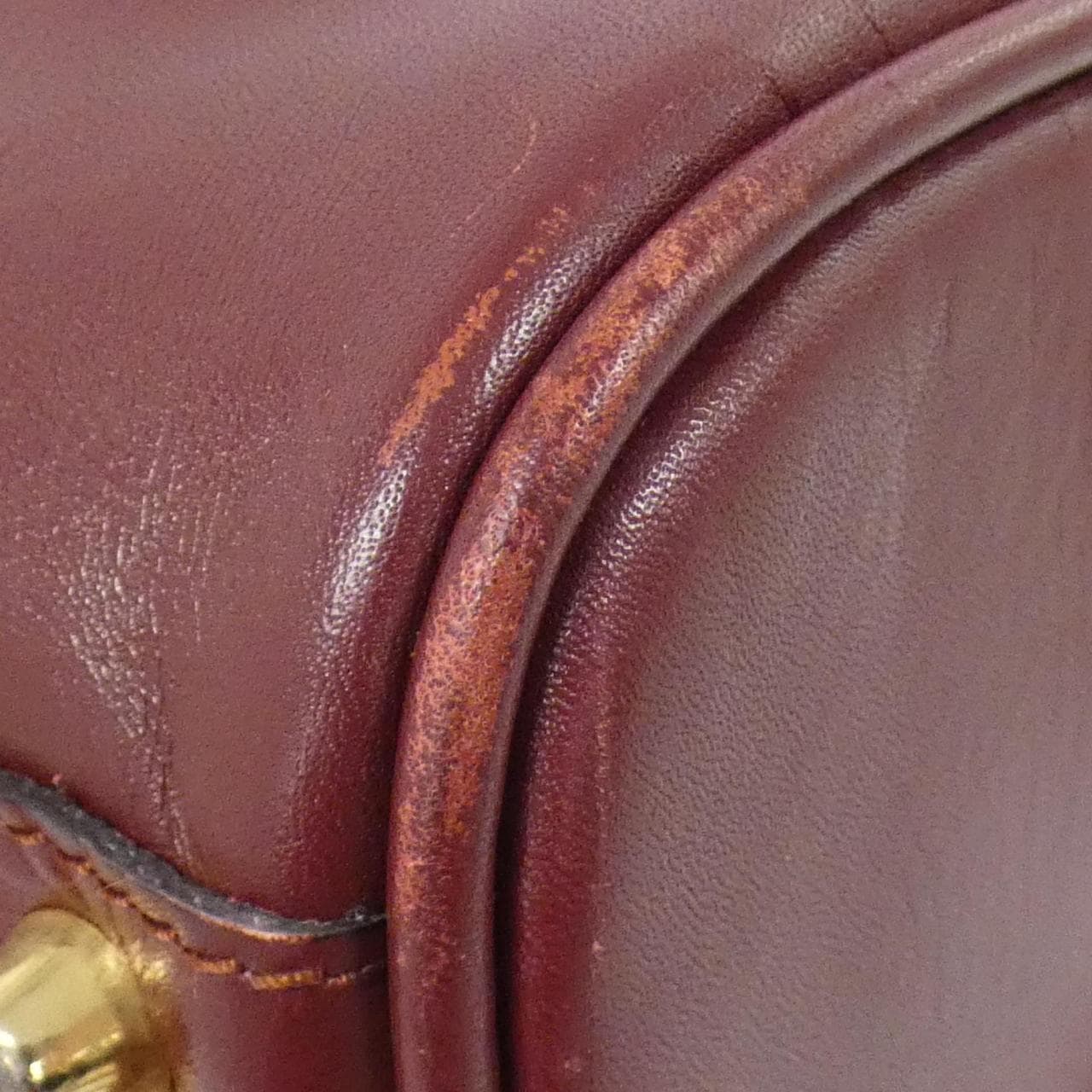 【ヴィンテージ】カルティエ ボストンバッグ