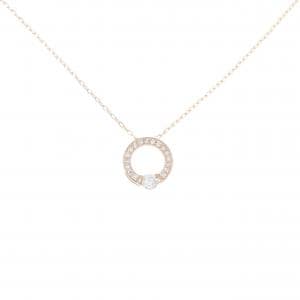 K18PG ダイヤモンド ネックレス 0.30CT