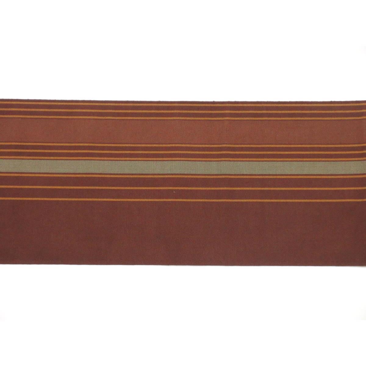 Half-width obi Hakataori