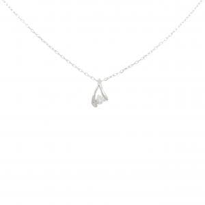 K18WG ダイヤモンド ネックレス 0.06CT