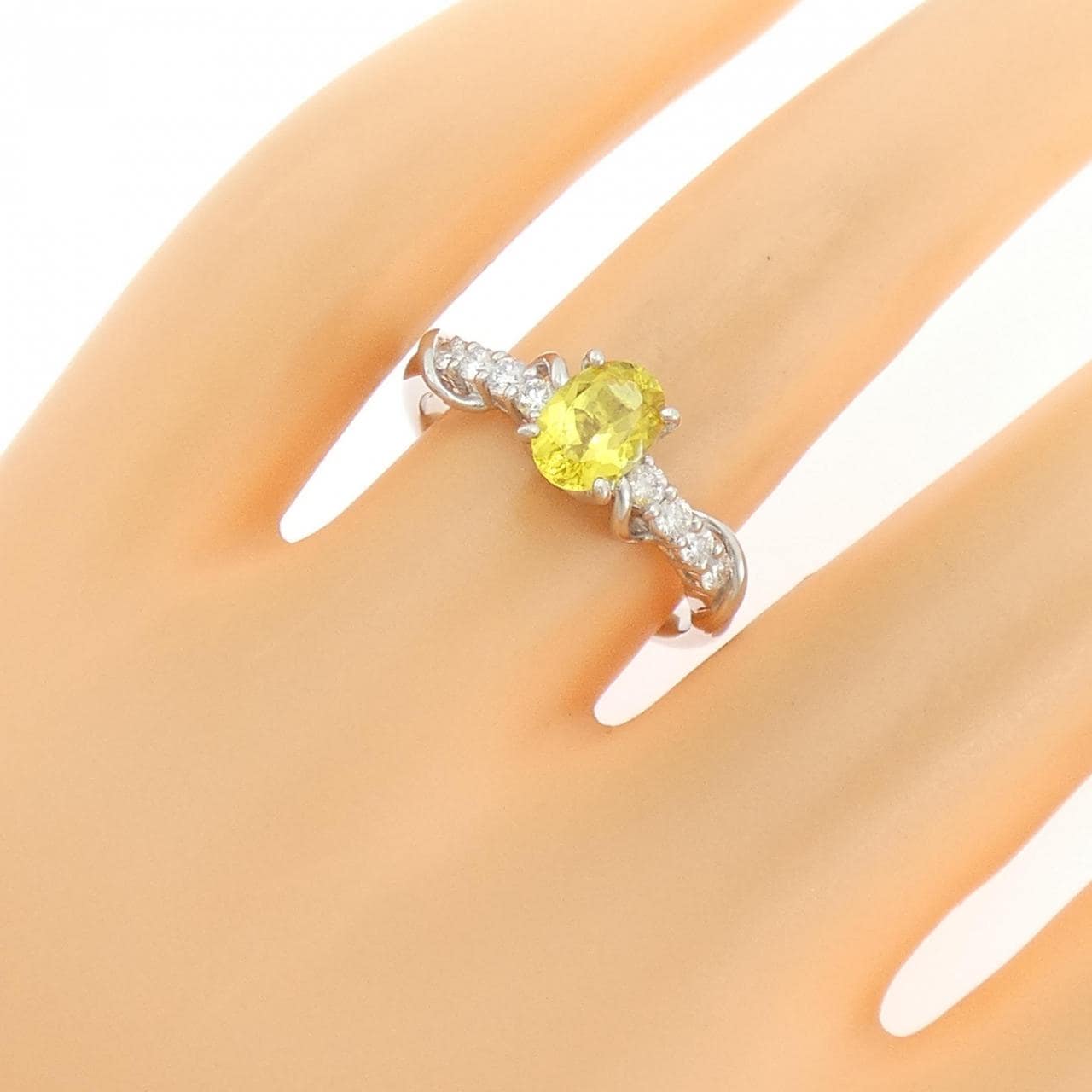 PT900 トルマリン リング 0.79CT