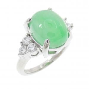 PT900 ヒスイ リング 5.00CT