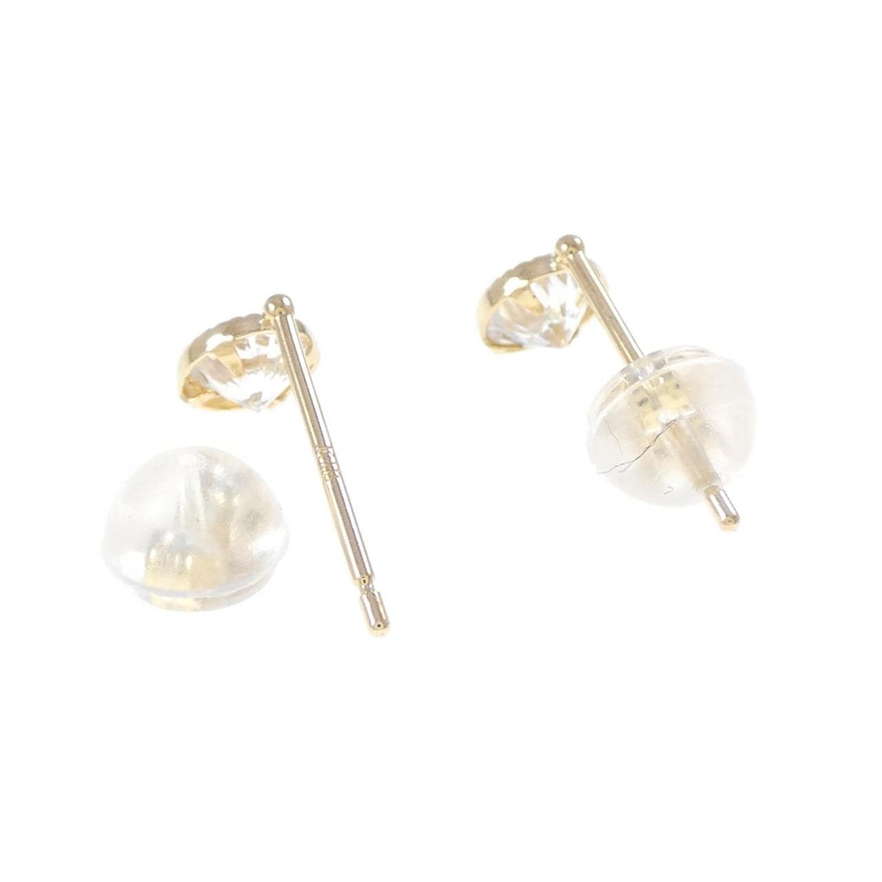 K18YG キュービック ピアス