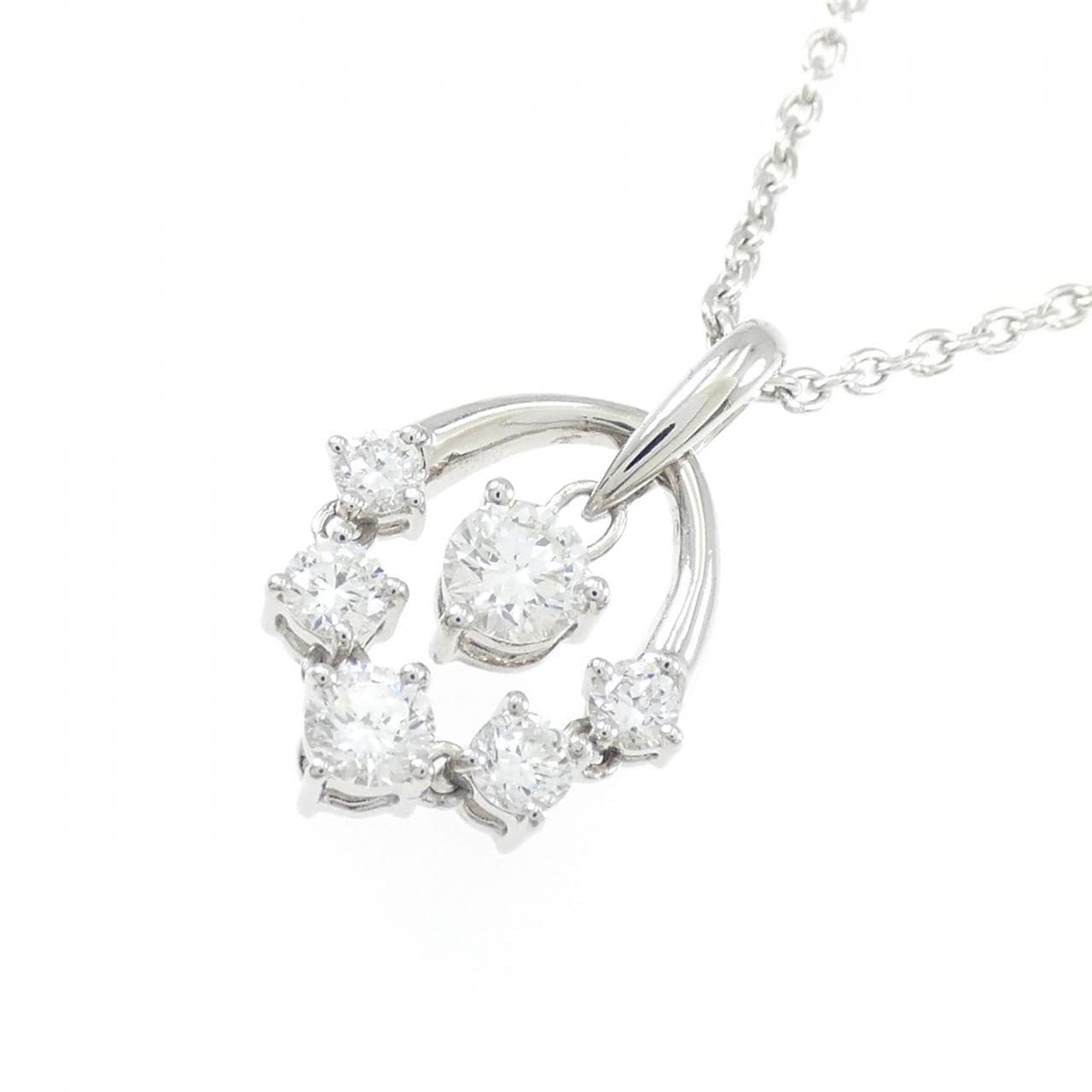 モニッケンダム ダイヤモンド ネックレス 0.70CT