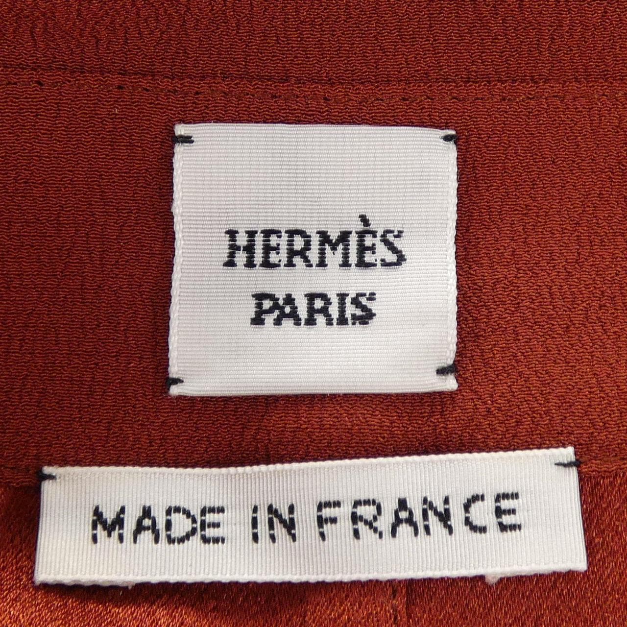 エルメス HERMES ROBE INSPIRATION CHEMISE 2H0540DC クルードセルメダル ワンピース