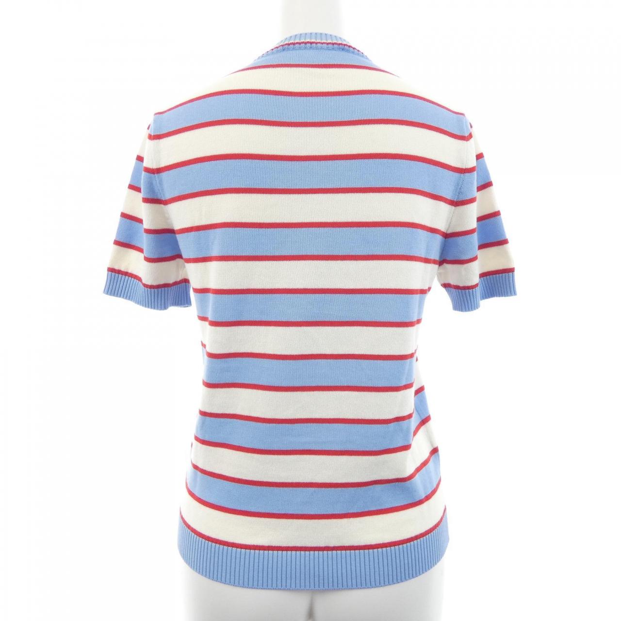 プラダ PRADA ストライプ コットンクルーネックセーター P24S2H SOOO 17KK ニット