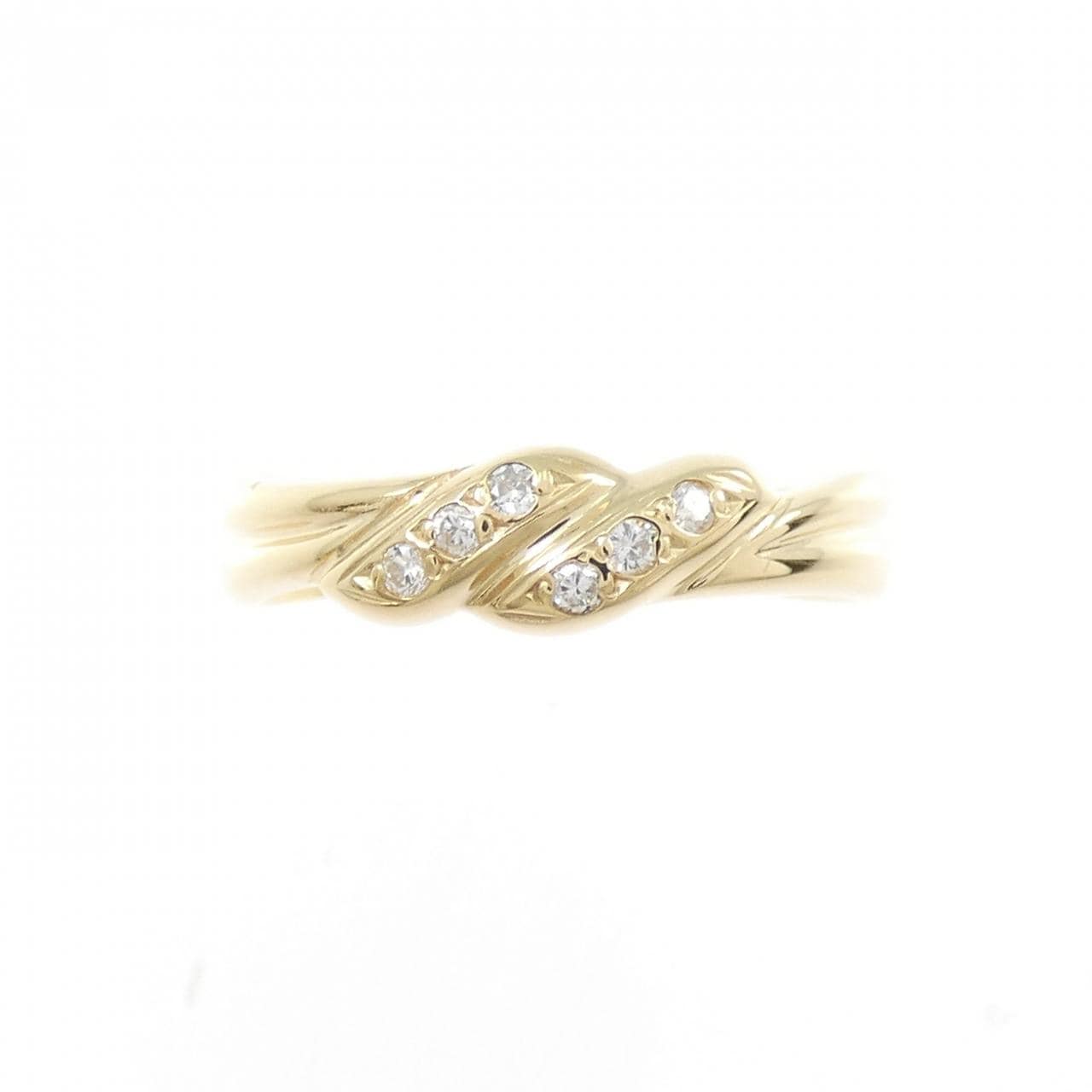K18YG ダイヤモンド リング 0.05CT