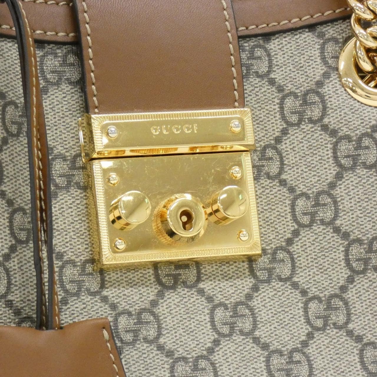 グッチ PADLOCK 498156 KHNKG ショルダーバッグ