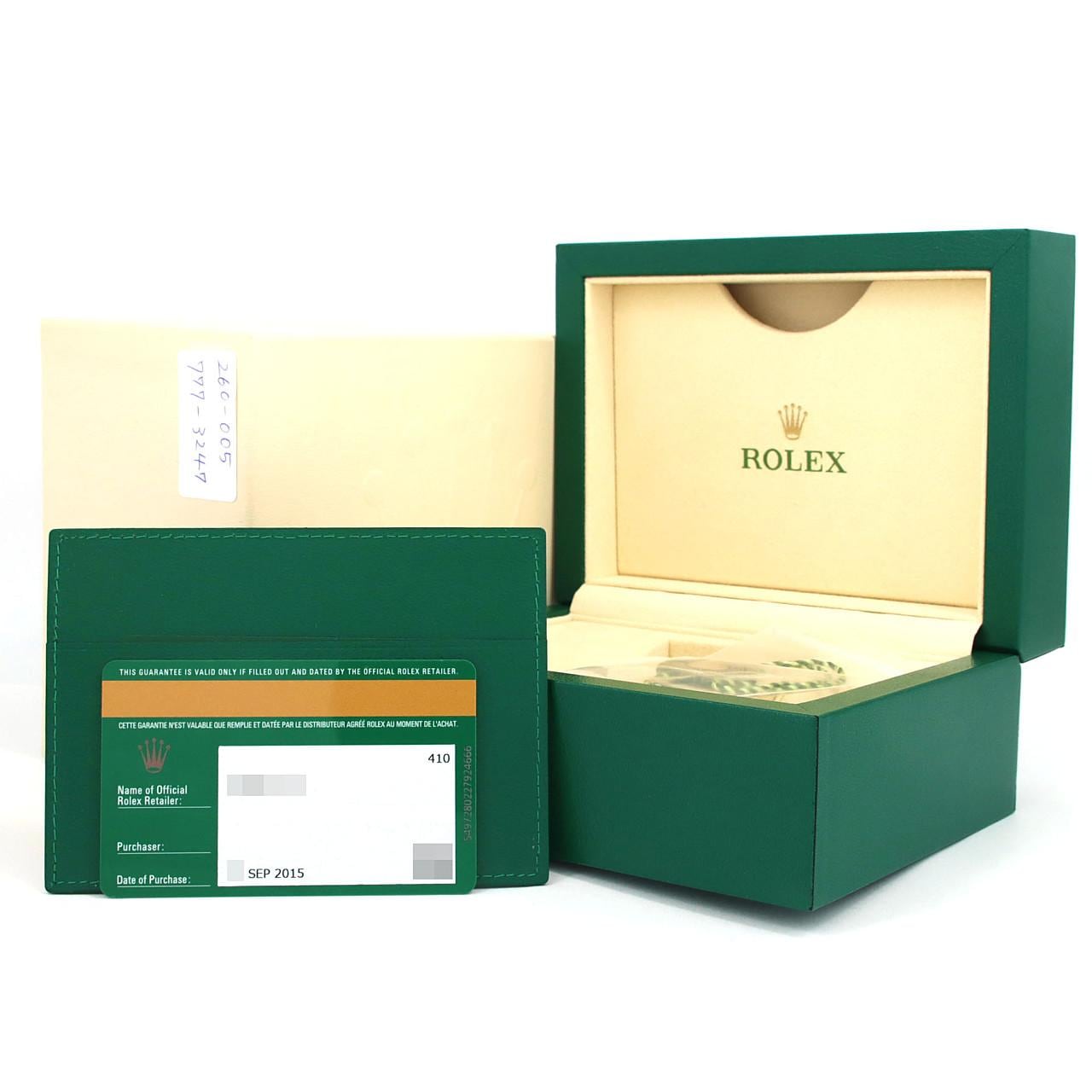 ロレックス サブマリーナーデイト 116610LV SS 自動巻 ランダム番