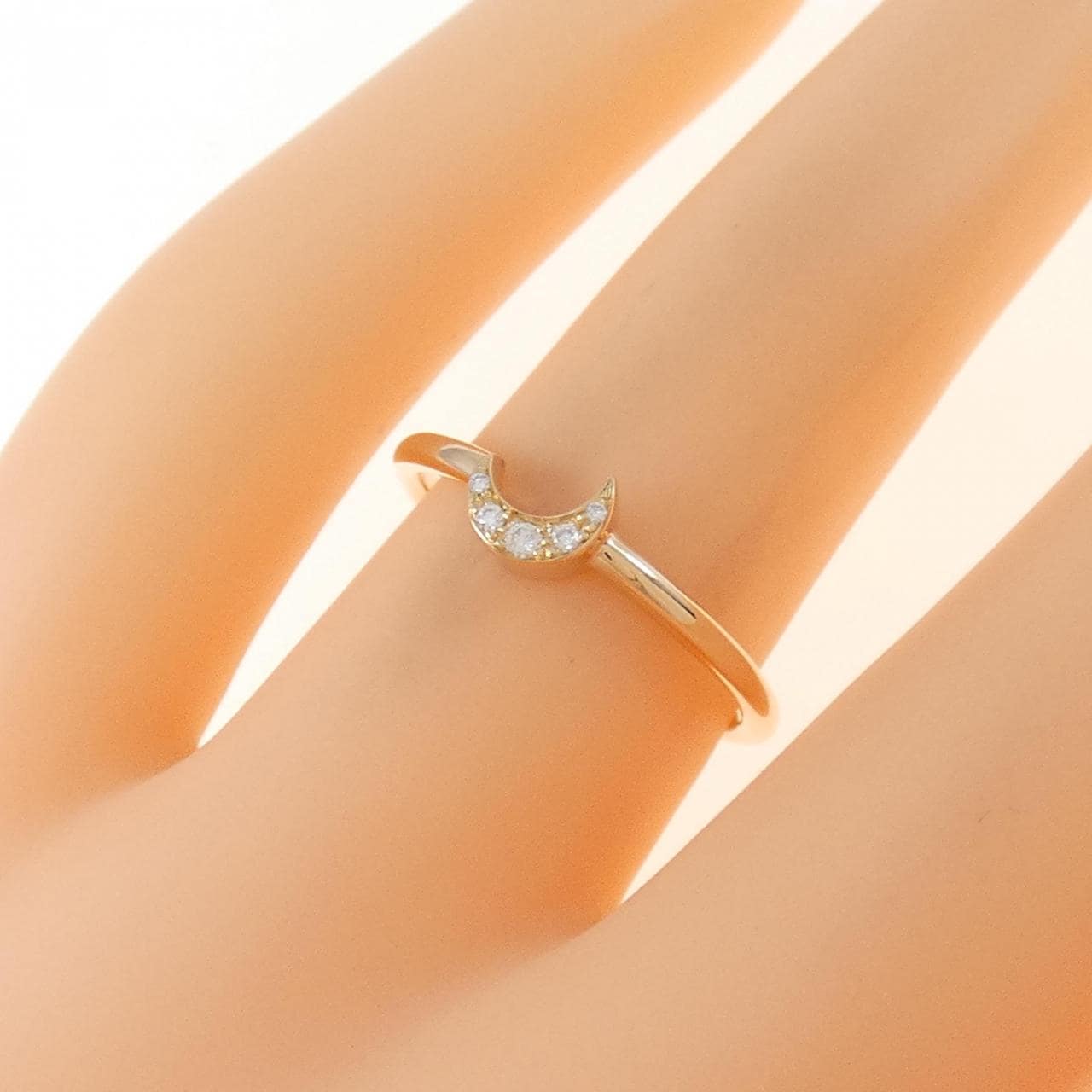 FRED moon Diamond ring