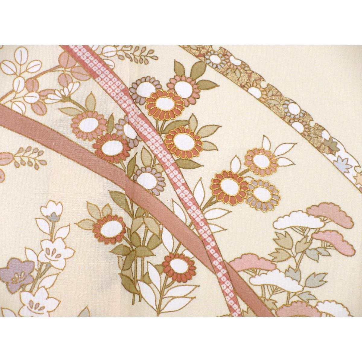 【未使用品】単衣　訪問着【藤井寛】