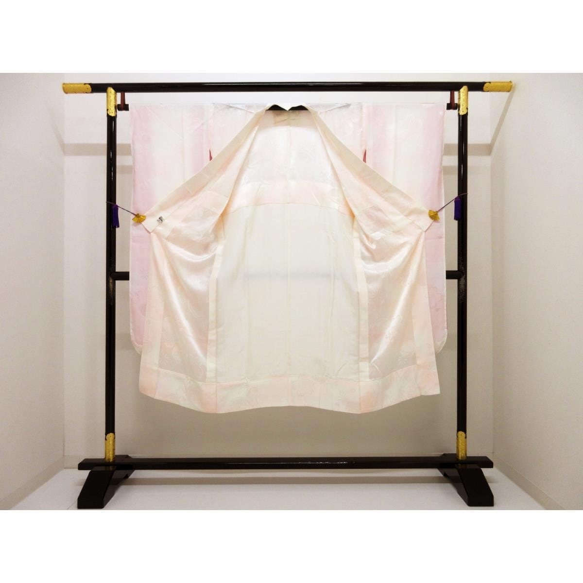 長襦袢　振袖　ボカシ染