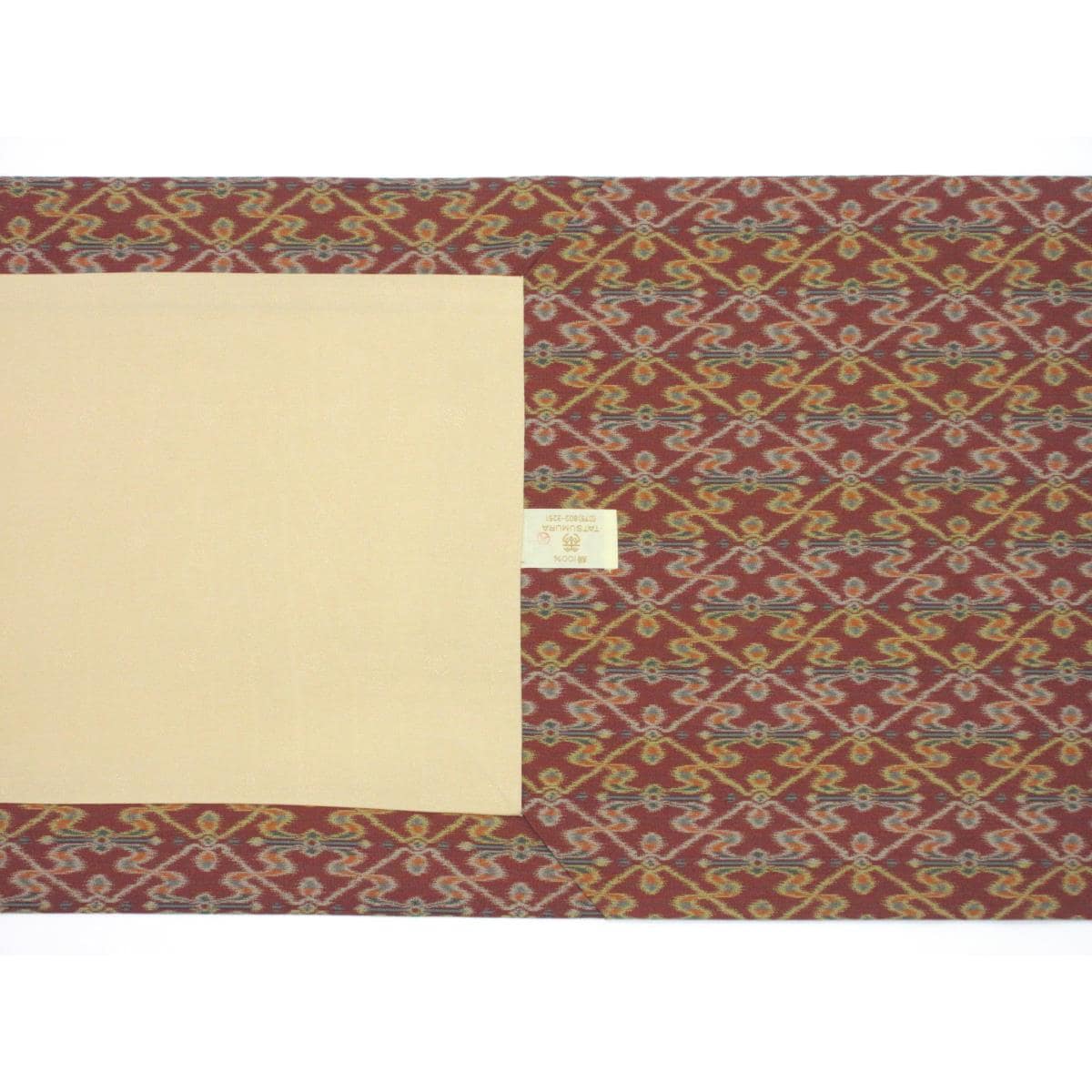 【未使用品】名古屋腰帶【Tatshumura Art Textiles】開放式名古屋滿版圖案