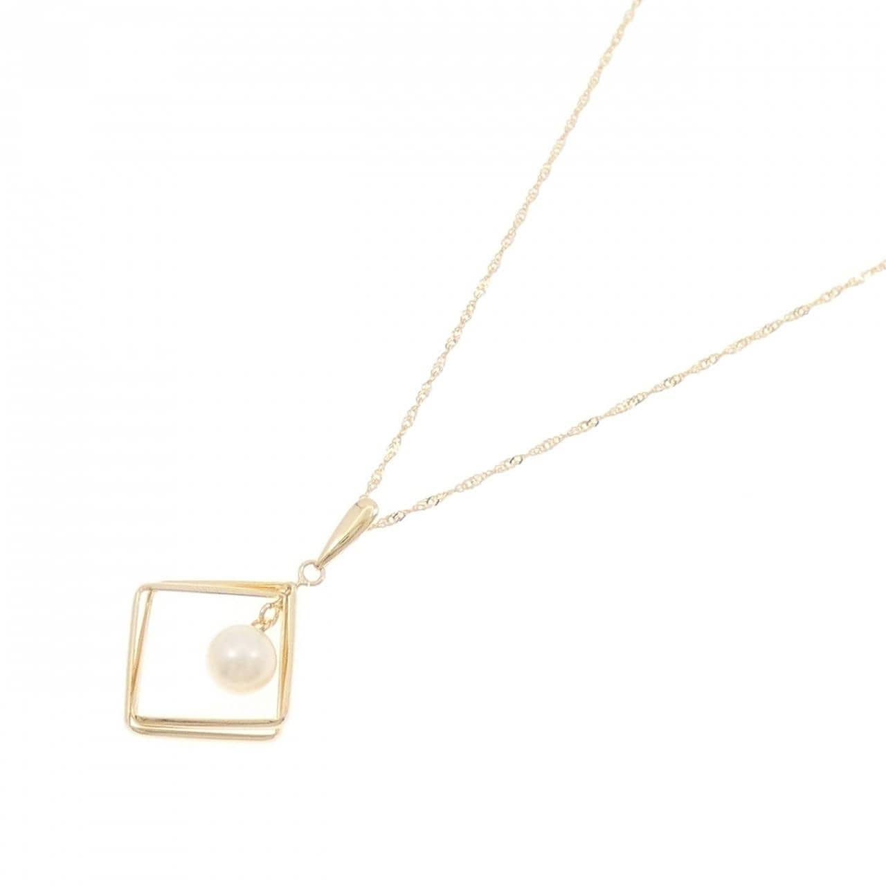 K18YG アコヤパール ネックレス 5.3mm