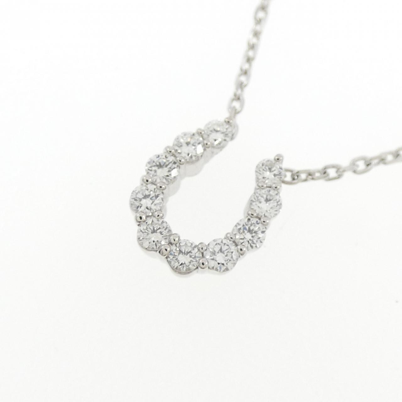 ヴァンドーム ダイヤモンド ネックレス 0.12CT