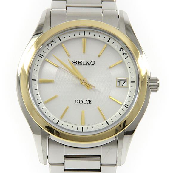 SEIKO(セイコー) ドルチェ 腕時計 ソーラー 電波7B24 - 腕時計(アナログ)
