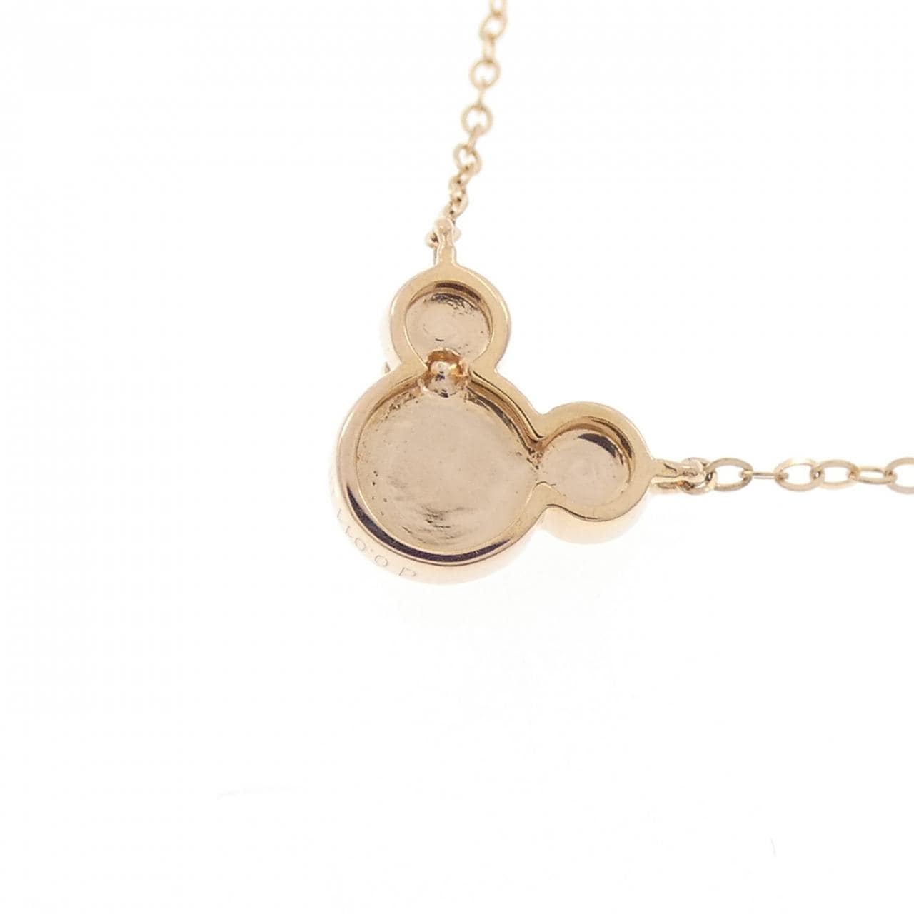 750PG ダイヤモンド ネックレス 0.011CT