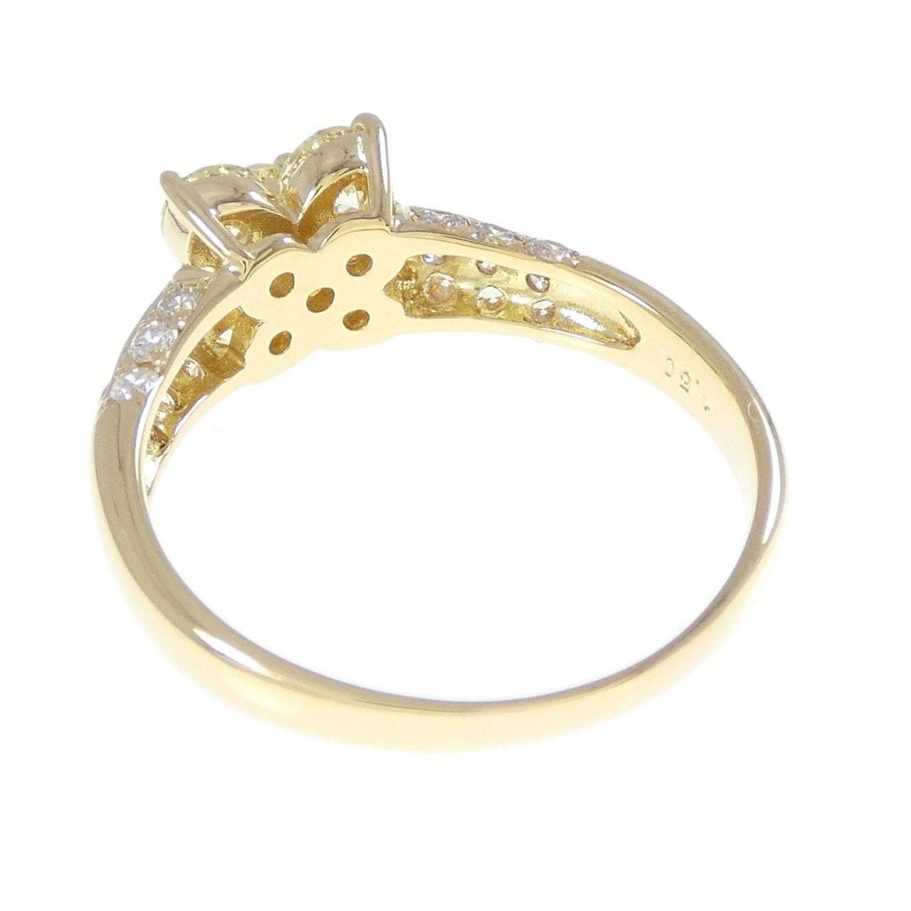 K18YG ダイヤモンド リング 1.50CT