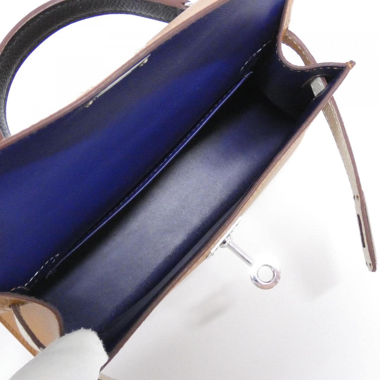 エルメス ミニ ケリー2 トリコロール ヴェルソ MINI バッグ