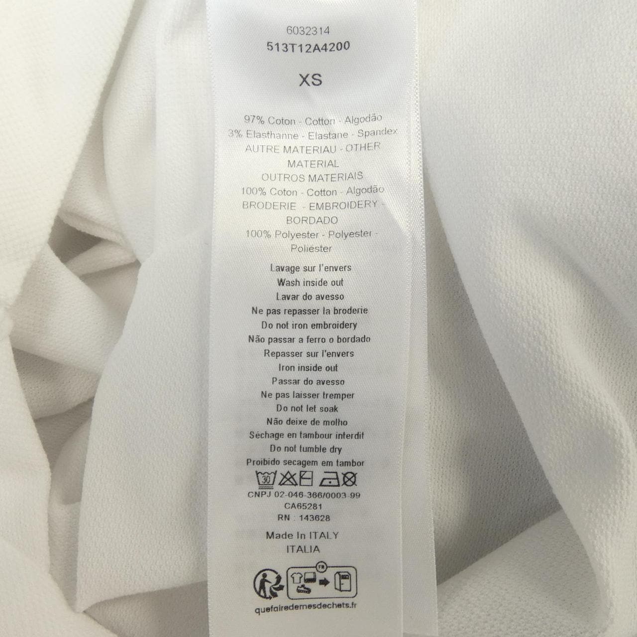 クリスチャンディオール CHRISTIAN DIOR 513T12A4200 ポロシャツ