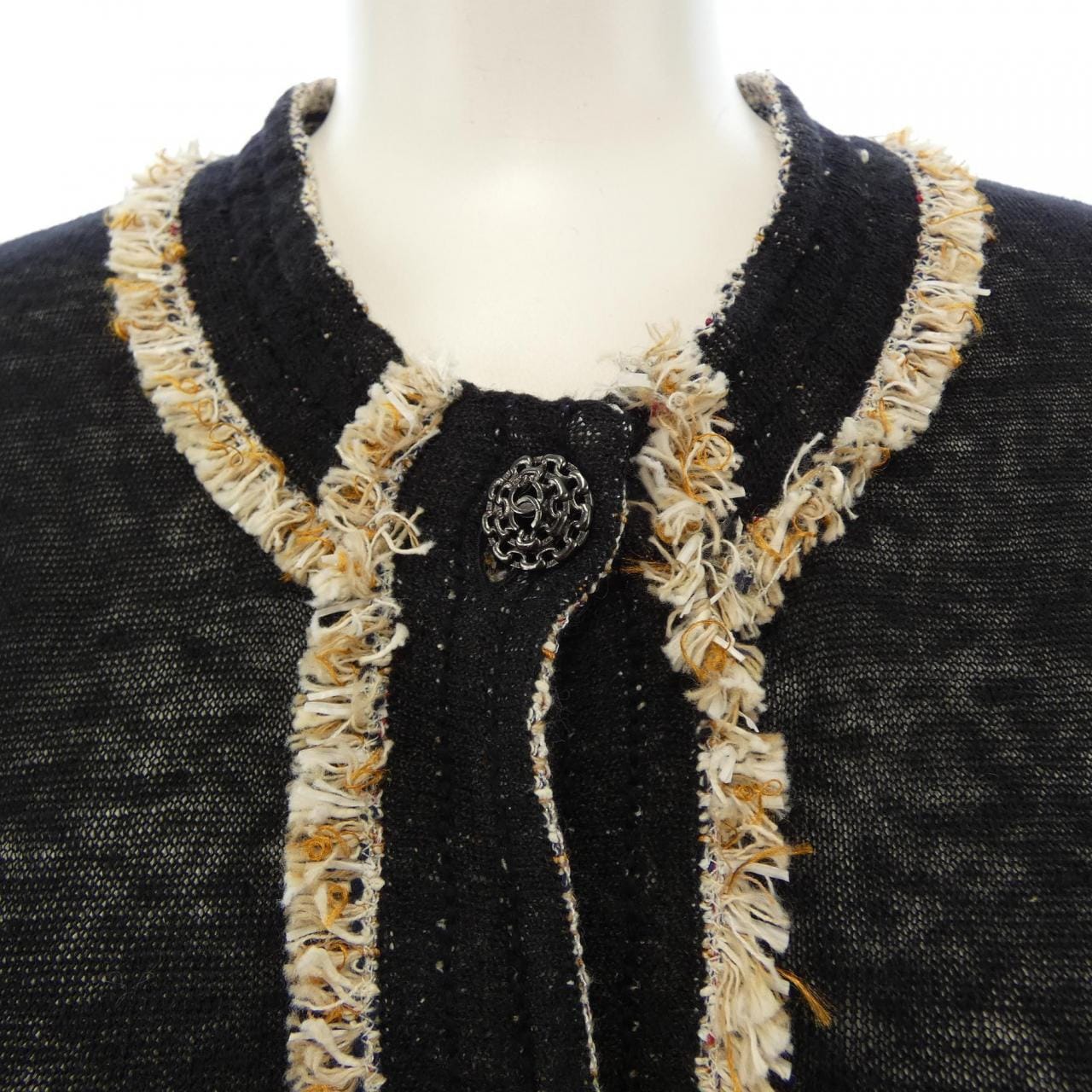 シャネル CHANEL P37863K02554 10P カーディガン