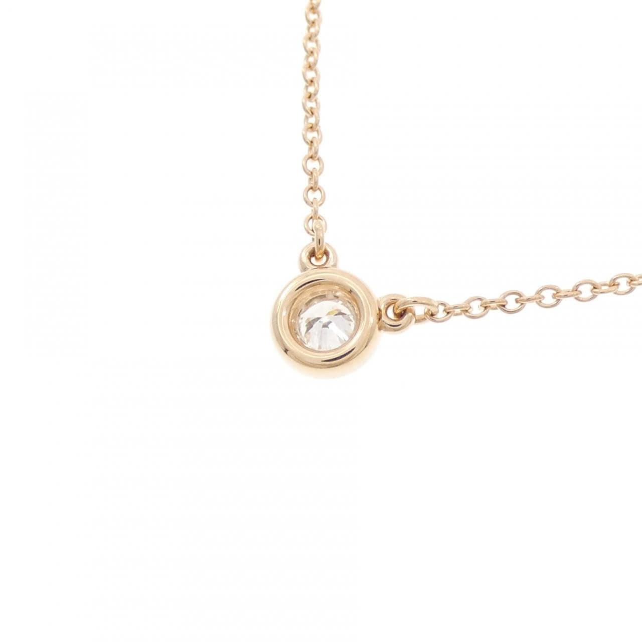 ティファニー バイザヤード ネックレス 0.10CT