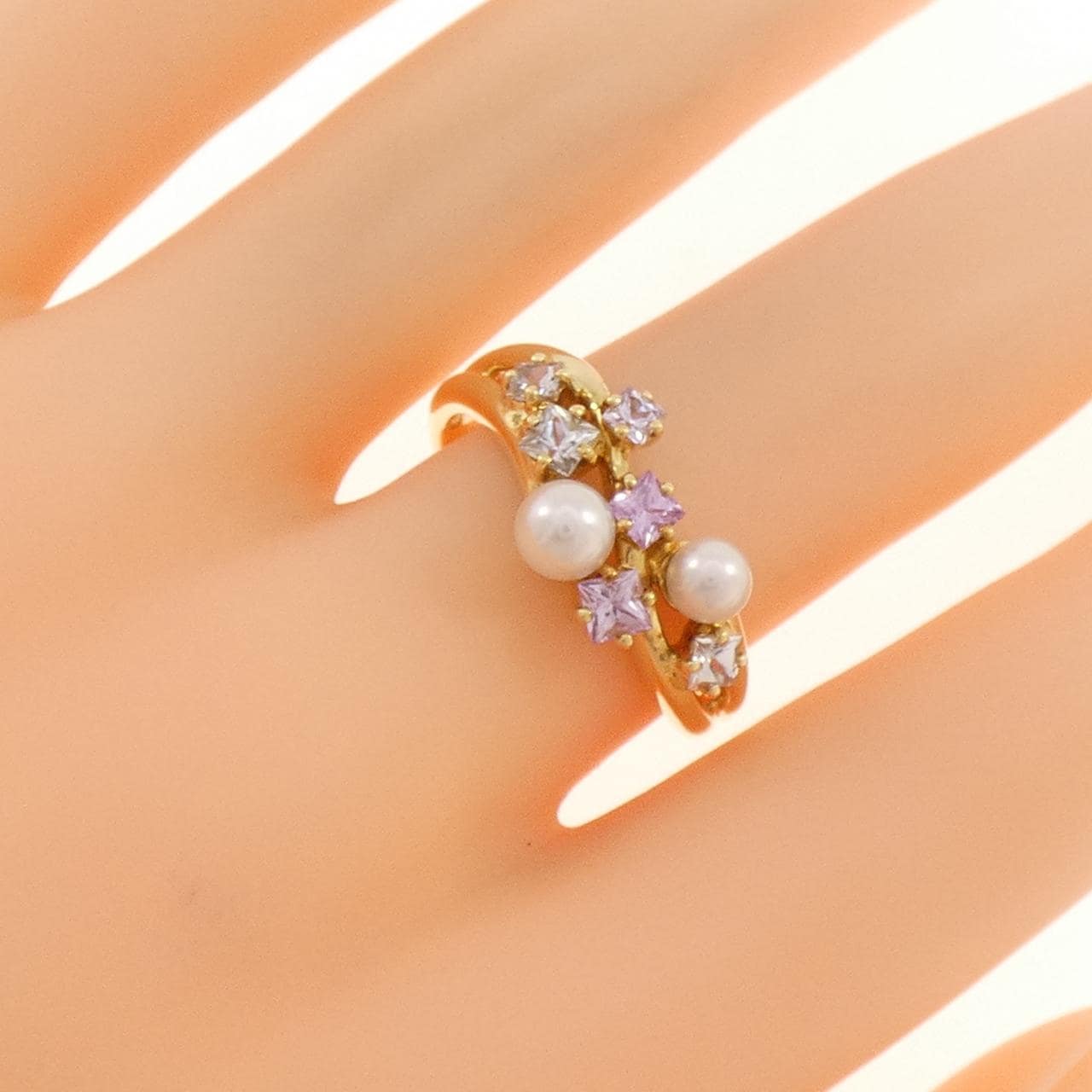 ジュネ サファイヤ リング 0.71CT