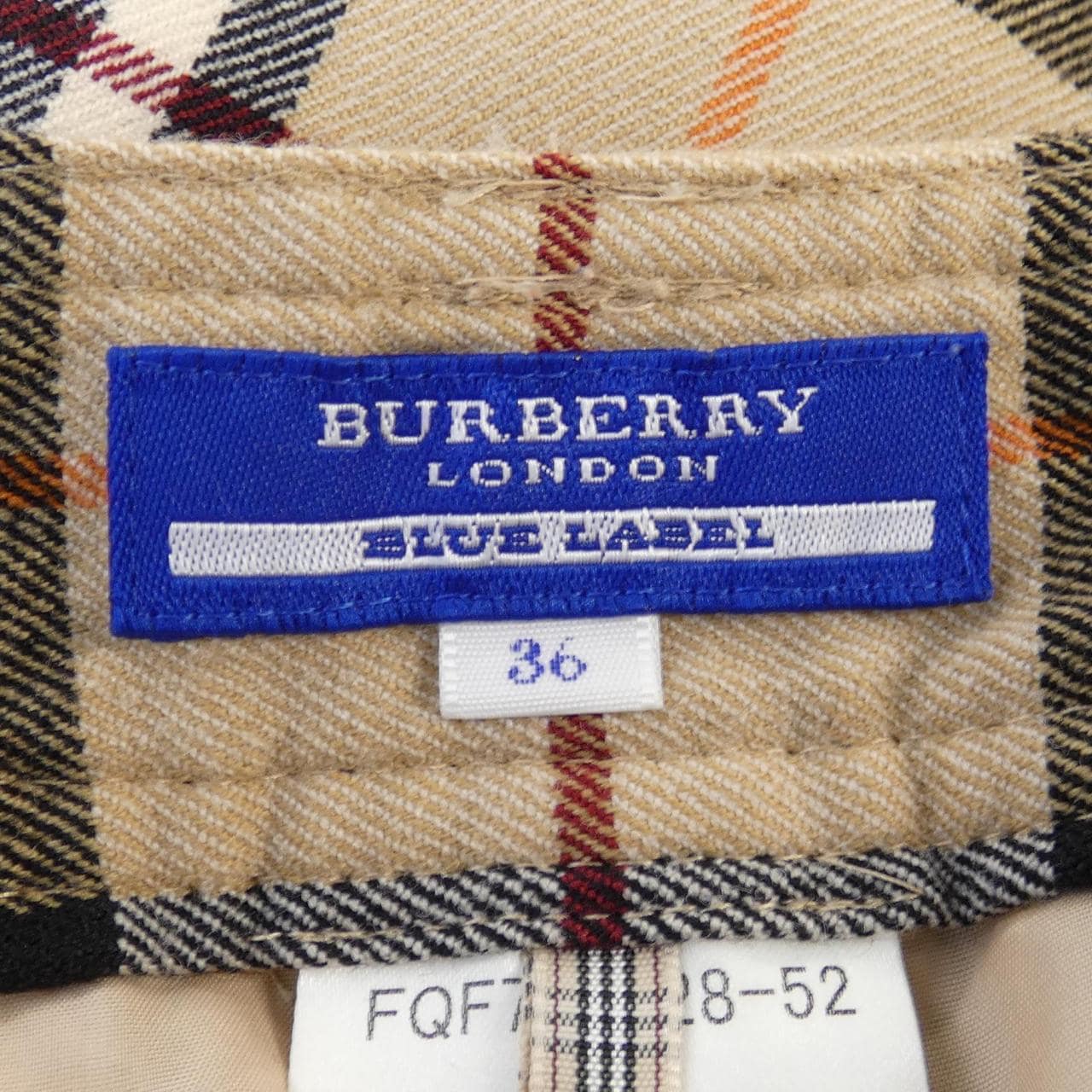 バーバリーブルーレーベル BURBERRY BLUE LABEL ショートパンツ