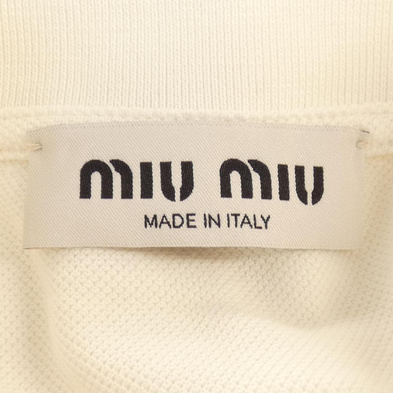 MIU MIU MIU MIU polo shirt