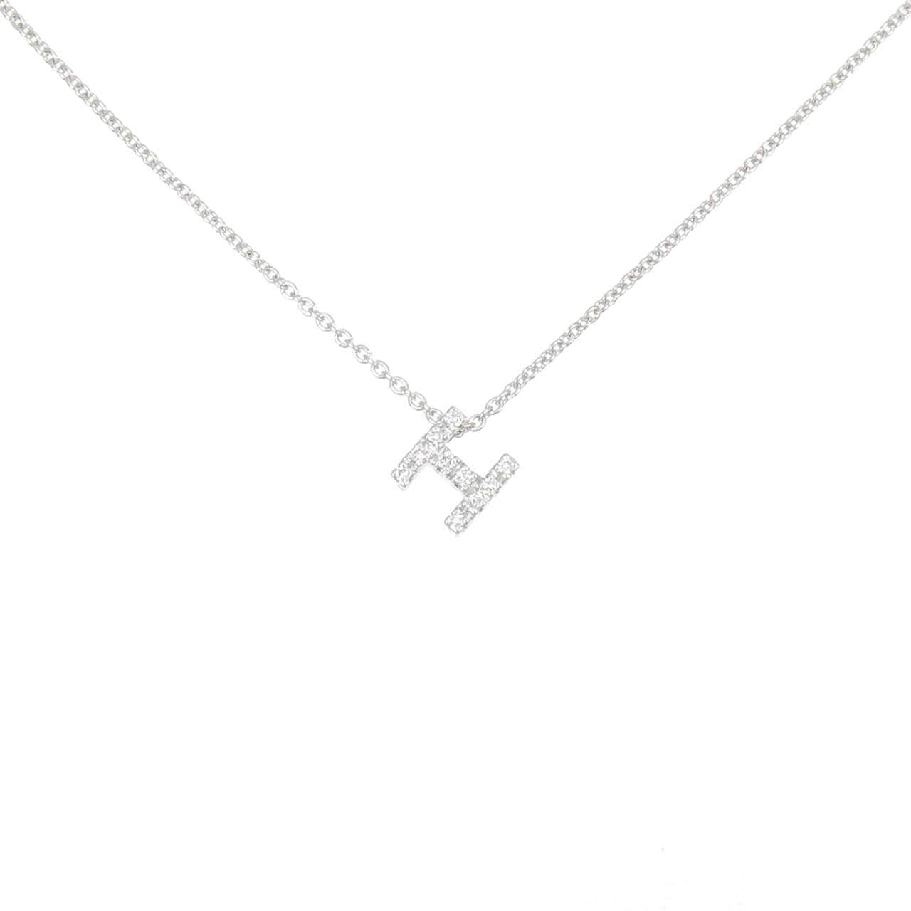 ポンテヴェキオ イニシャル ネックレス 0.05CT