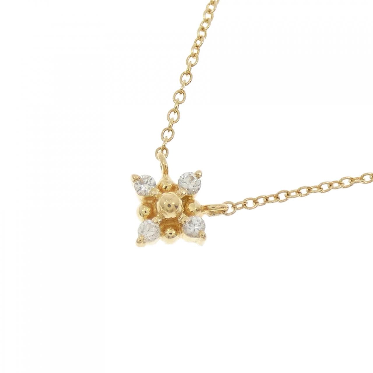 K18YG ダイヤモンド ネックレス