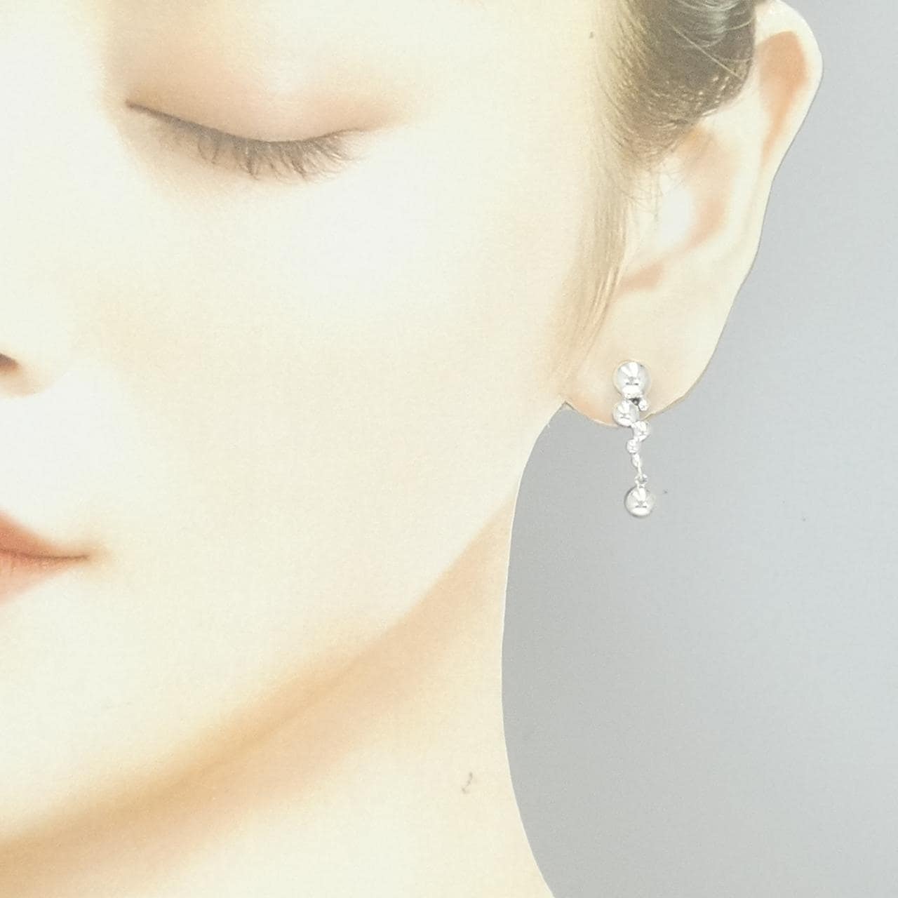 ジョージ ジェンセン ムーンライト グレープ ピアス