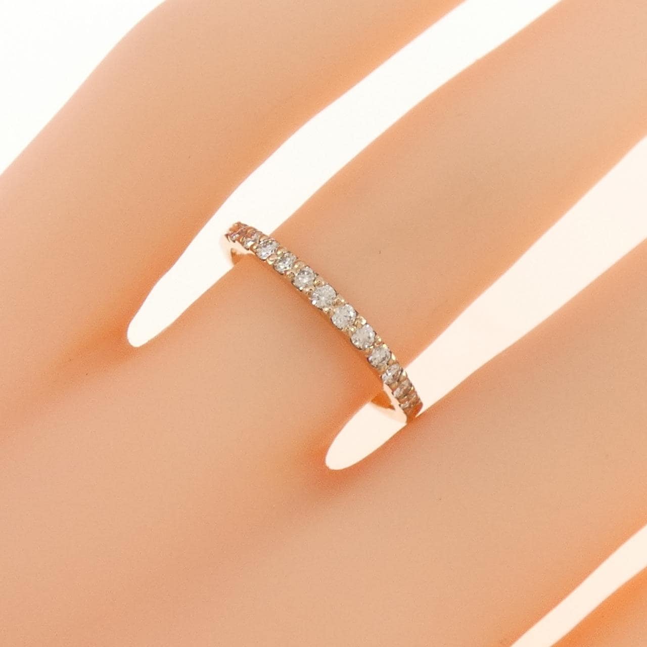 【新品】K18PG ダイヤモンド リング 0.20CT