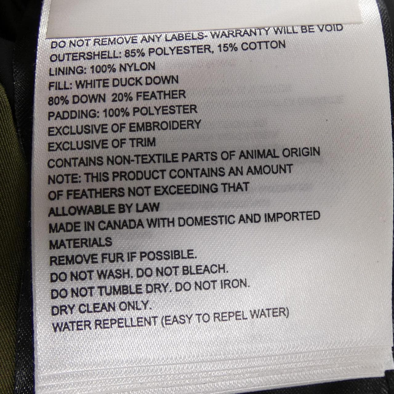 カナダグース CANADA GOOSE FUSION FIT 3035LA MYSTIQUE ミスティーク ダウンコート