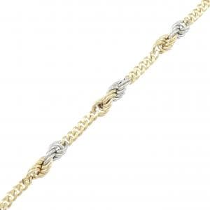 K18YG/PT850 ブレスレット