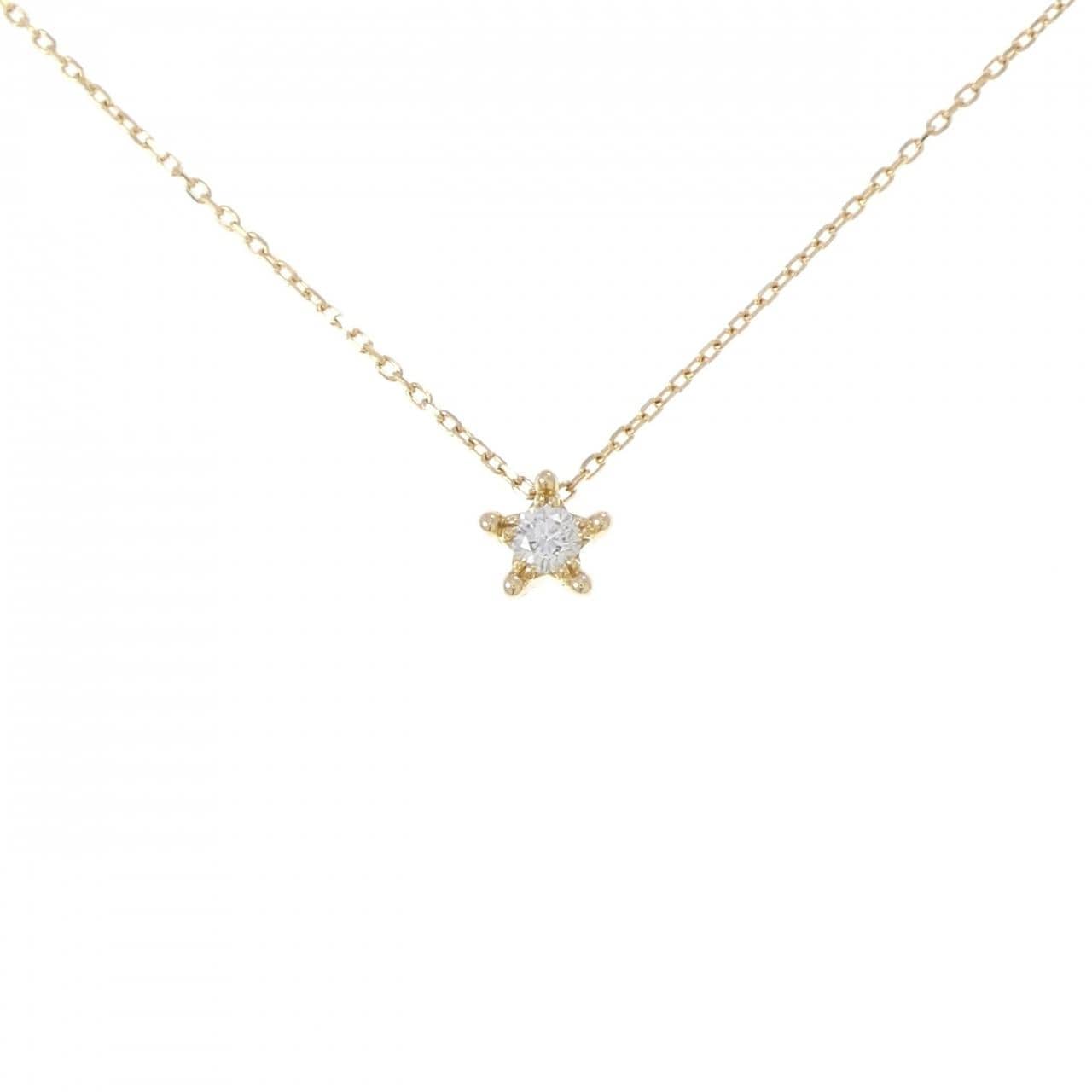 スタージュエリー ダイヤモンド ネックレス 0.10CT
