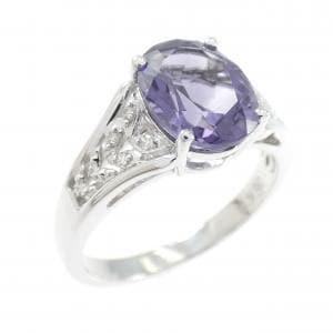 K18WG アメジスト リング