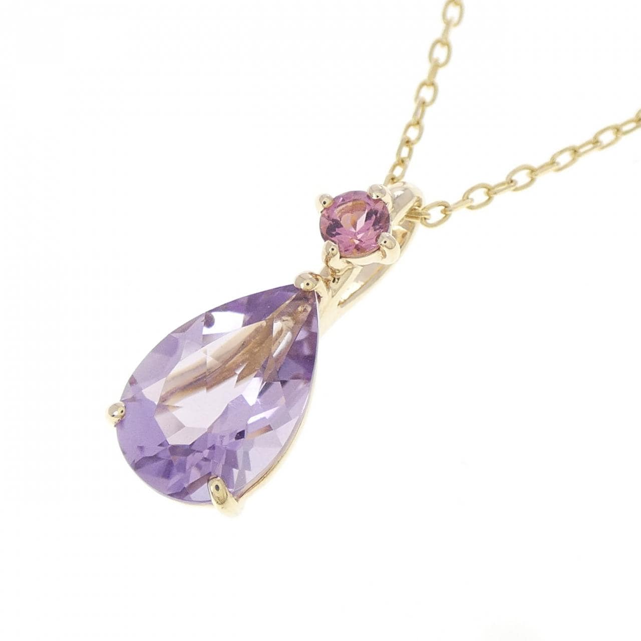 K10YG アメジスト ネックレス
