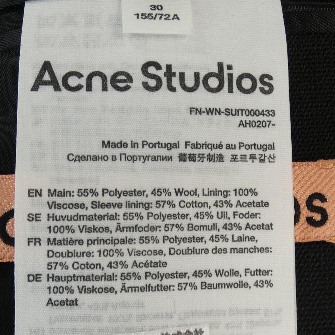 アクネストゥディオズ ACNE STUDIOS FN-WN-SUIT000433 ジャケット