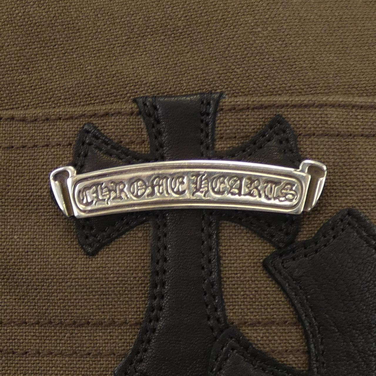 クロムハーツ CHROME HEARTS セメタリークロスパッチ ダブルニー 410180071******A80 ショートパンツ