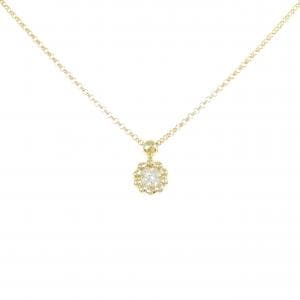 K18YG ダイヤモンド ネックレス 0.11CT