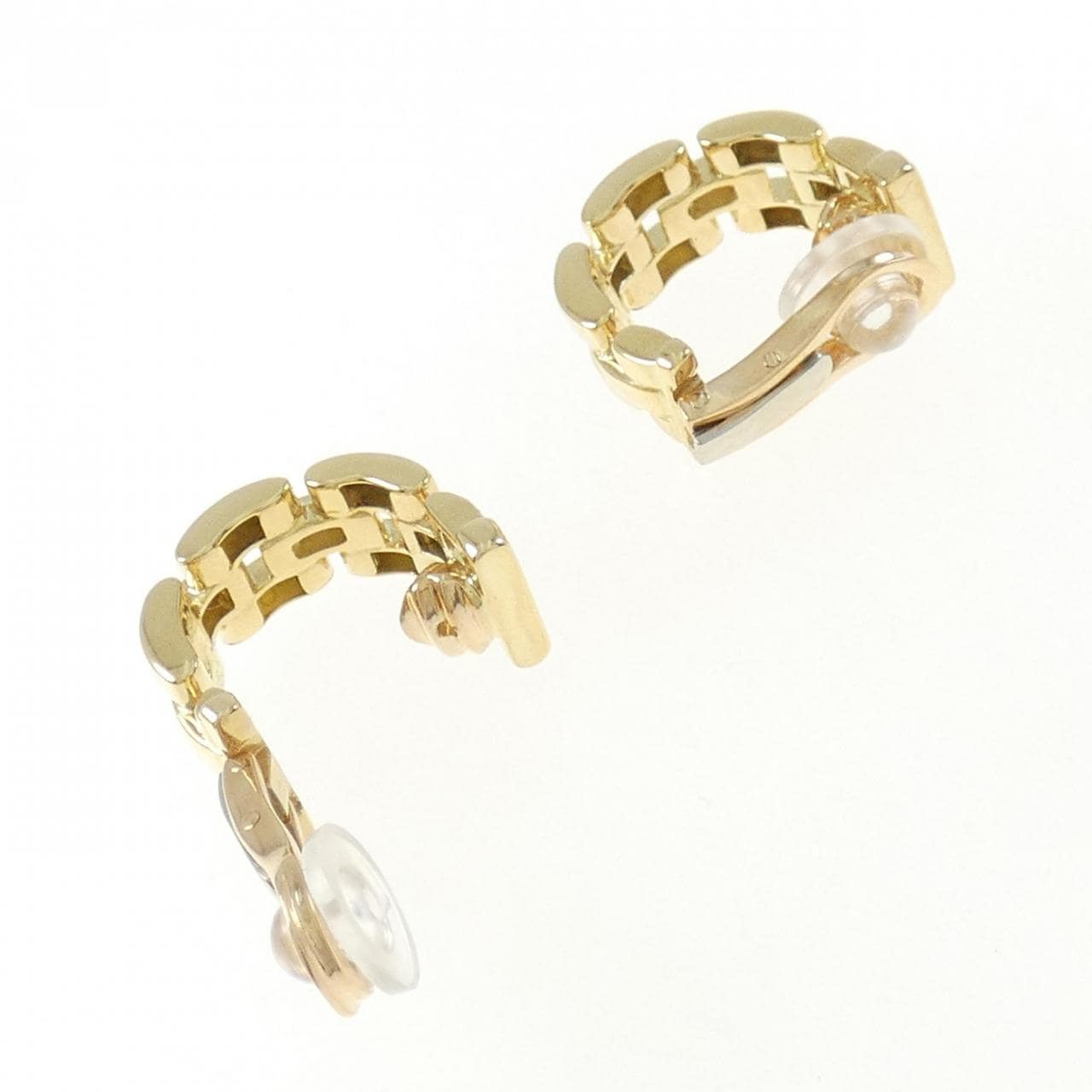 [vintage] Cartier Maillon Panthere Earrings